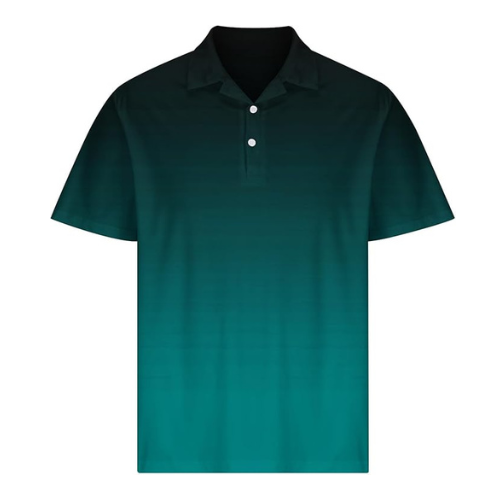 Quick Dry Athletic Workout Shirt Gradient