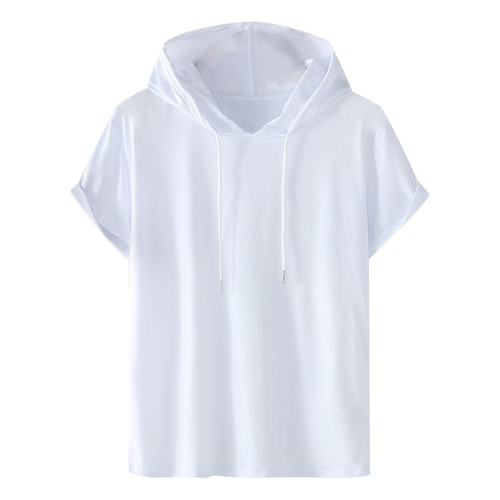 Men's Loose Fit Short Sleeve Active Athletic Sweatshirt