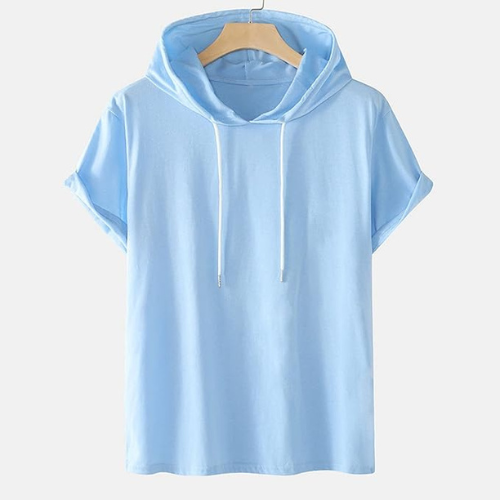 Men's Sportswear Short-Sleeve Hoodie Relaxed Fit - Image 2